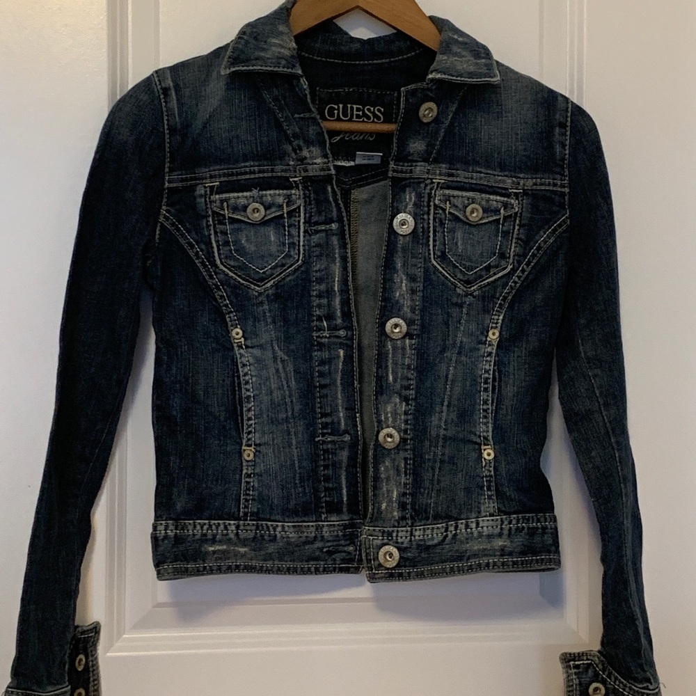 Guess Jean Jacket. Like New!